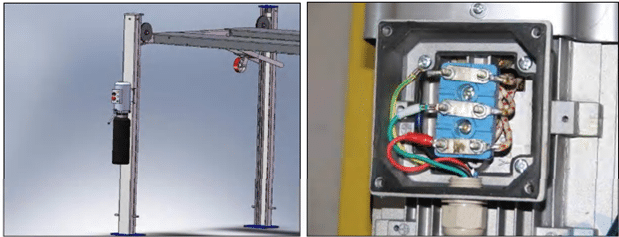 220v car lift wiring